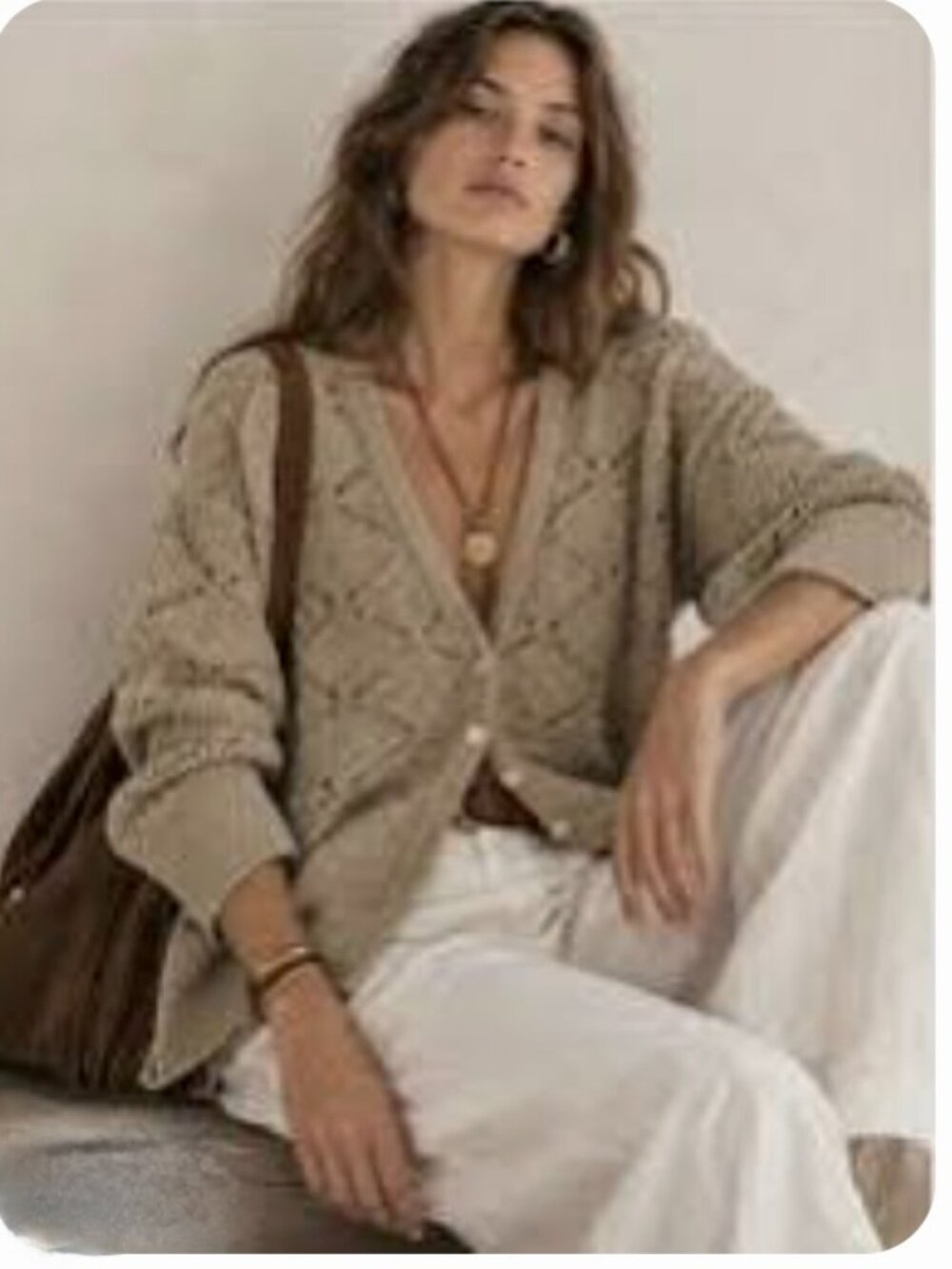 Zara Collaboration Cashmere Cardigan